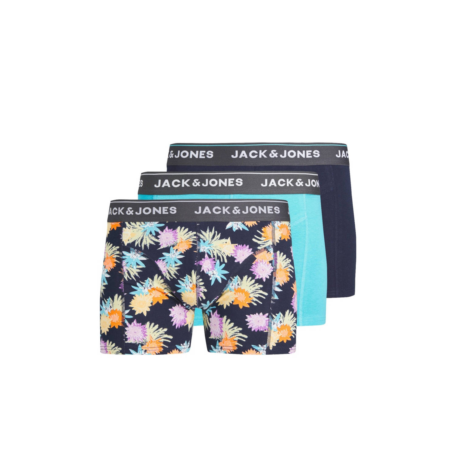 JACK & JONES PLUS SIZE boxershort JACREECE (set van 3)