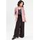 Cache Cache high waist wide leg broek zwart