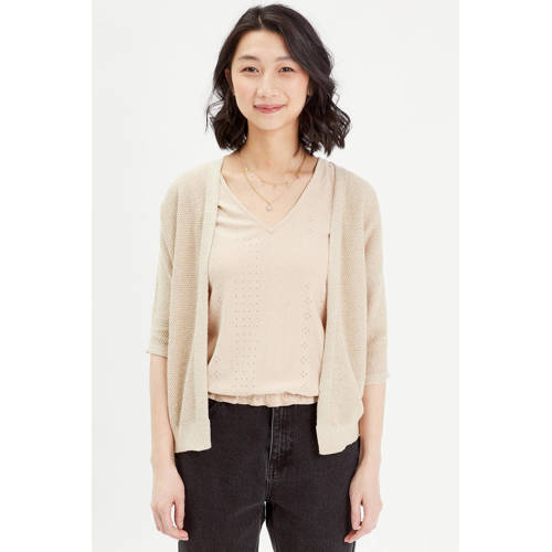 Cache Cache gebreid vest beige afbeelding