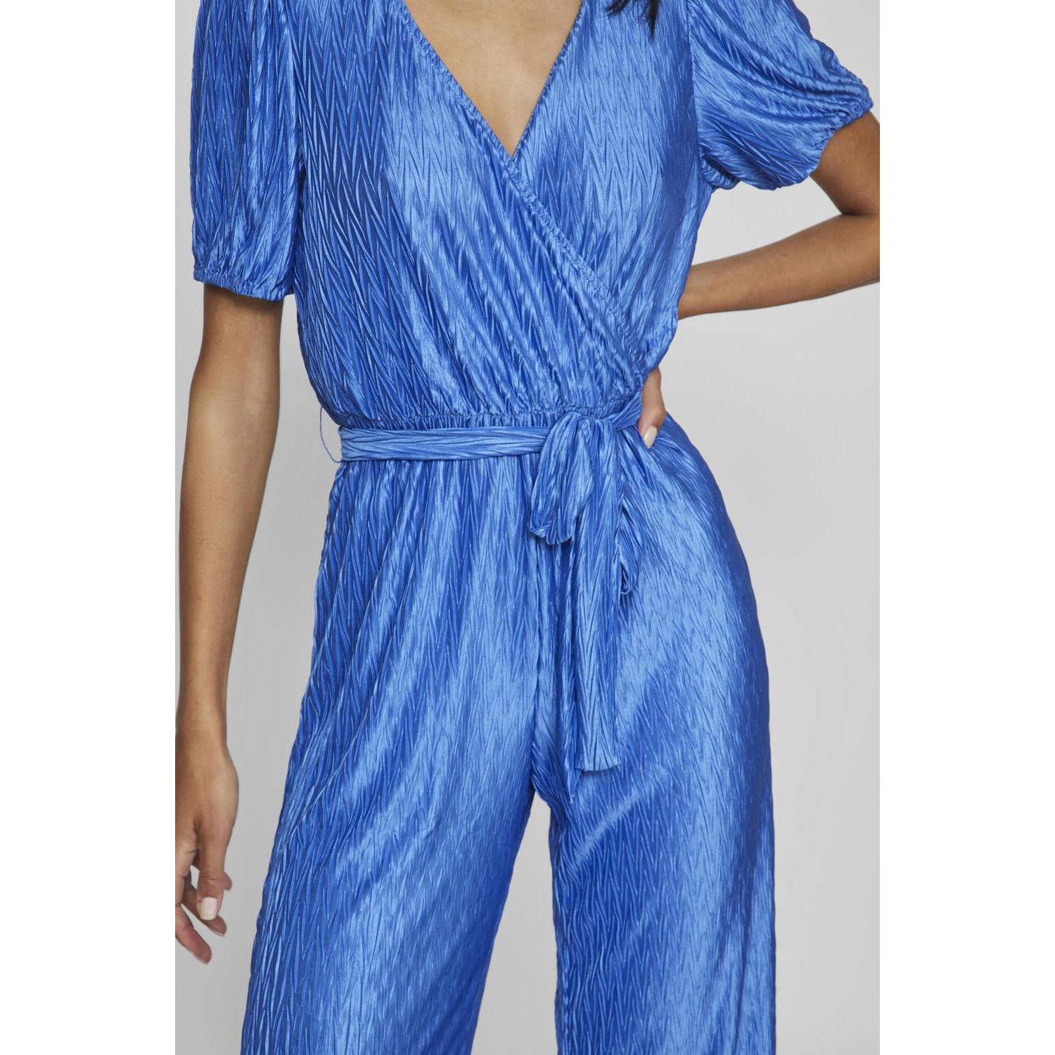 VILA jumpsuit VIPLUSA blauw