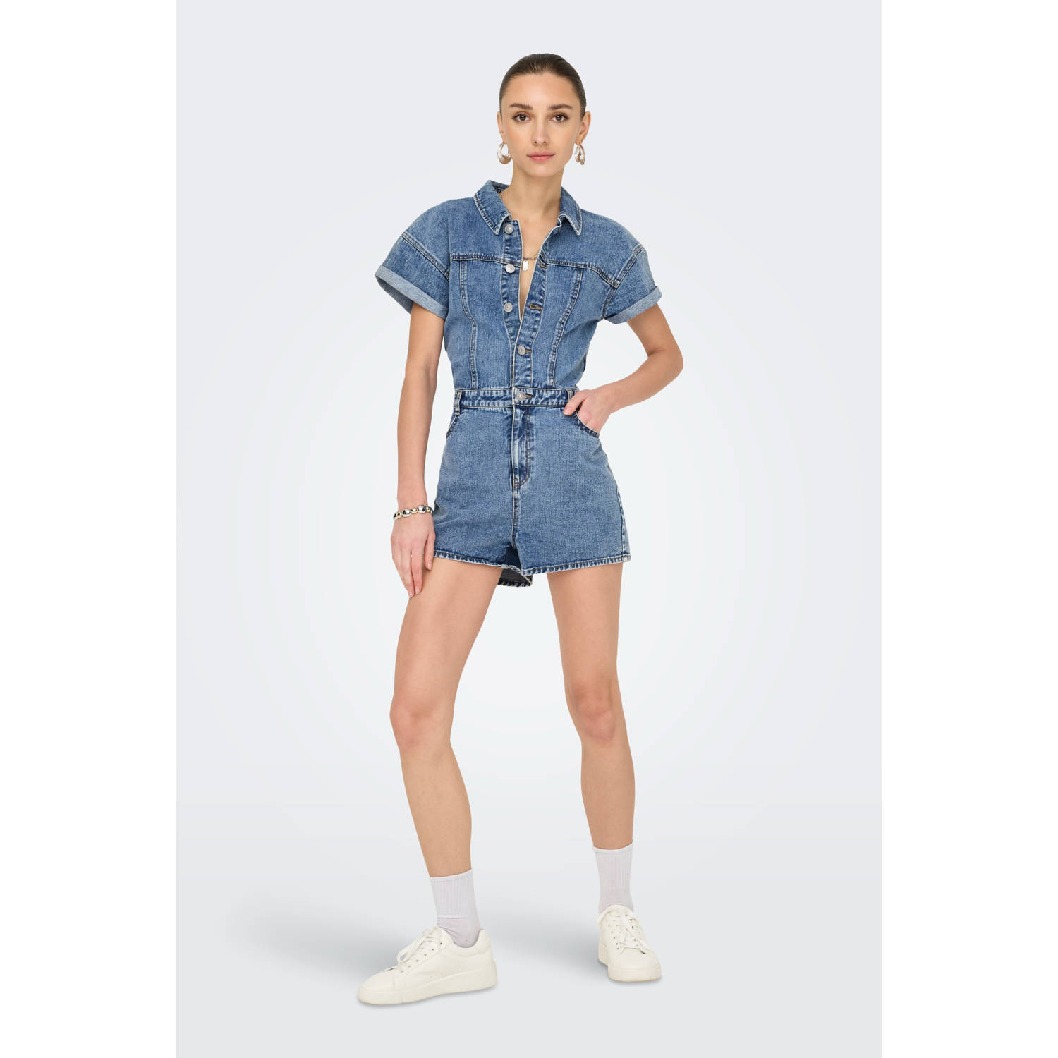 ONLY denim regular medium blue denim