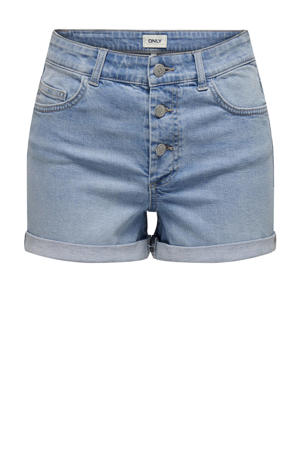 high waist regular fit short ONLHUSH light blue denim