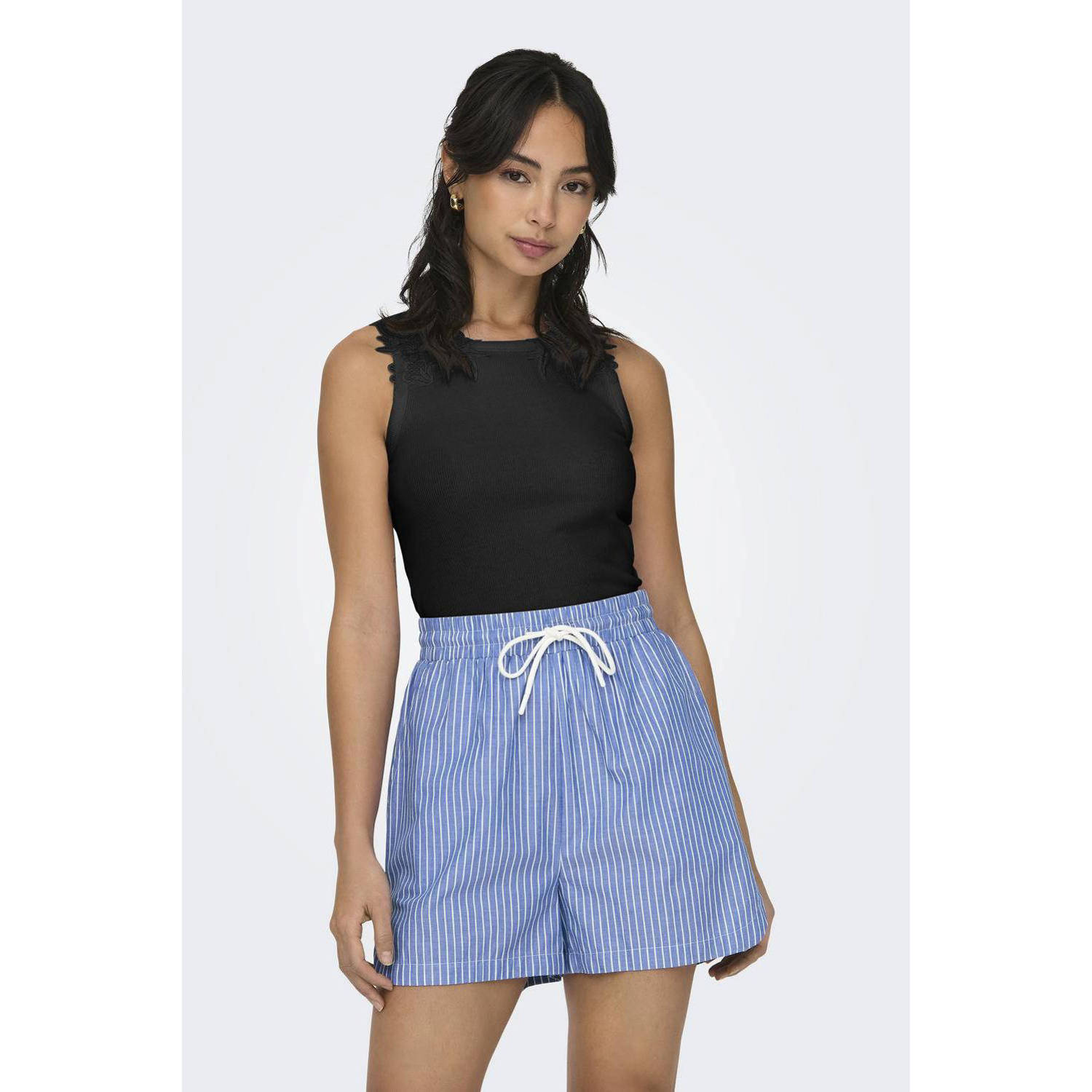 ONLY top ONLNILUS zwart