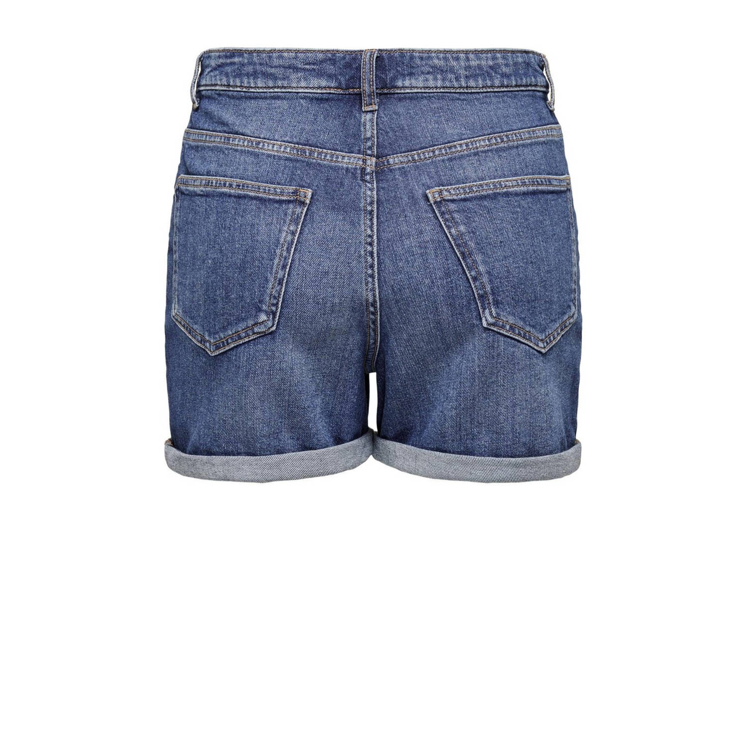 ONLY regular fit short ONLJOSEPHINE medium blue denim