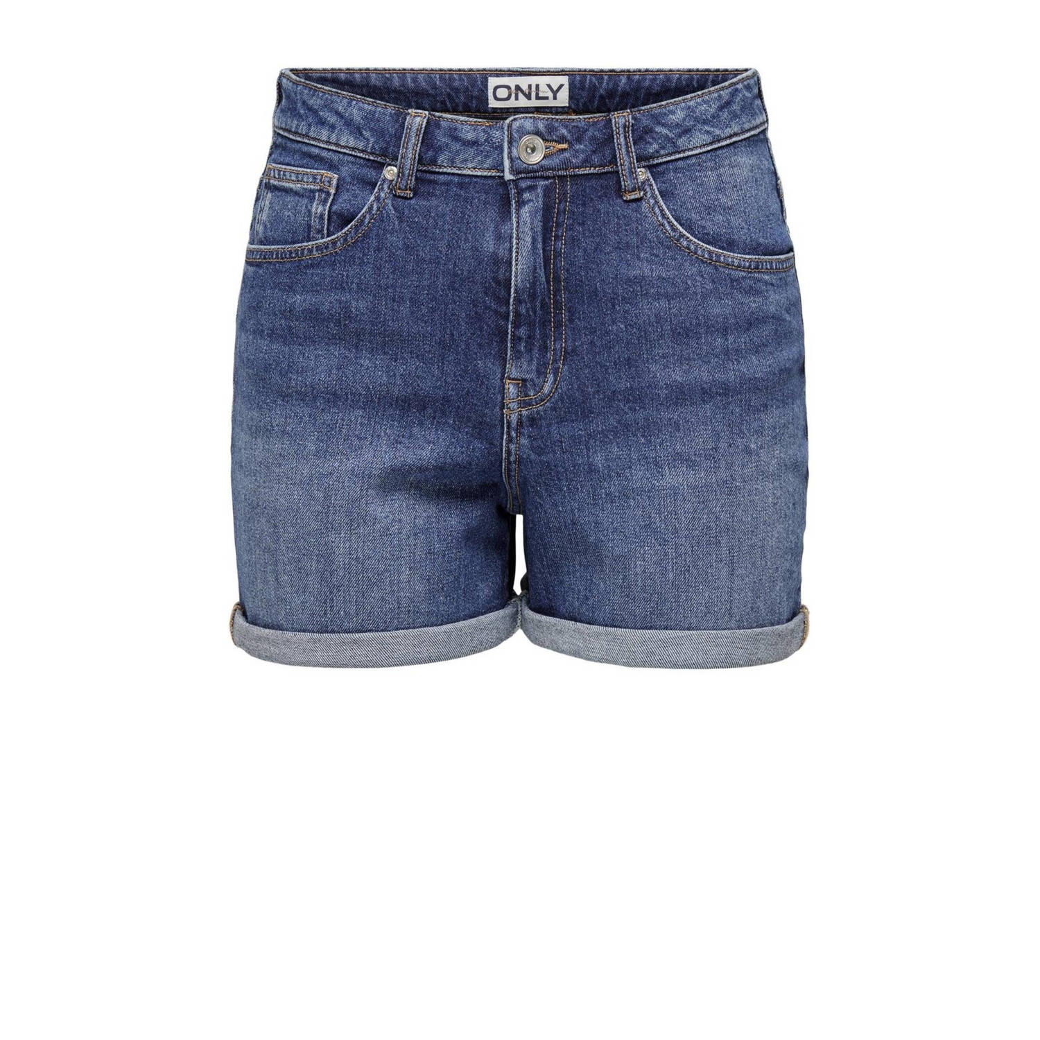 ONLY regular fit short ONLJOSEPHINE medium blue denim