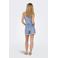 ONLY regular fit short ONLJOSEPHINE light blue denim