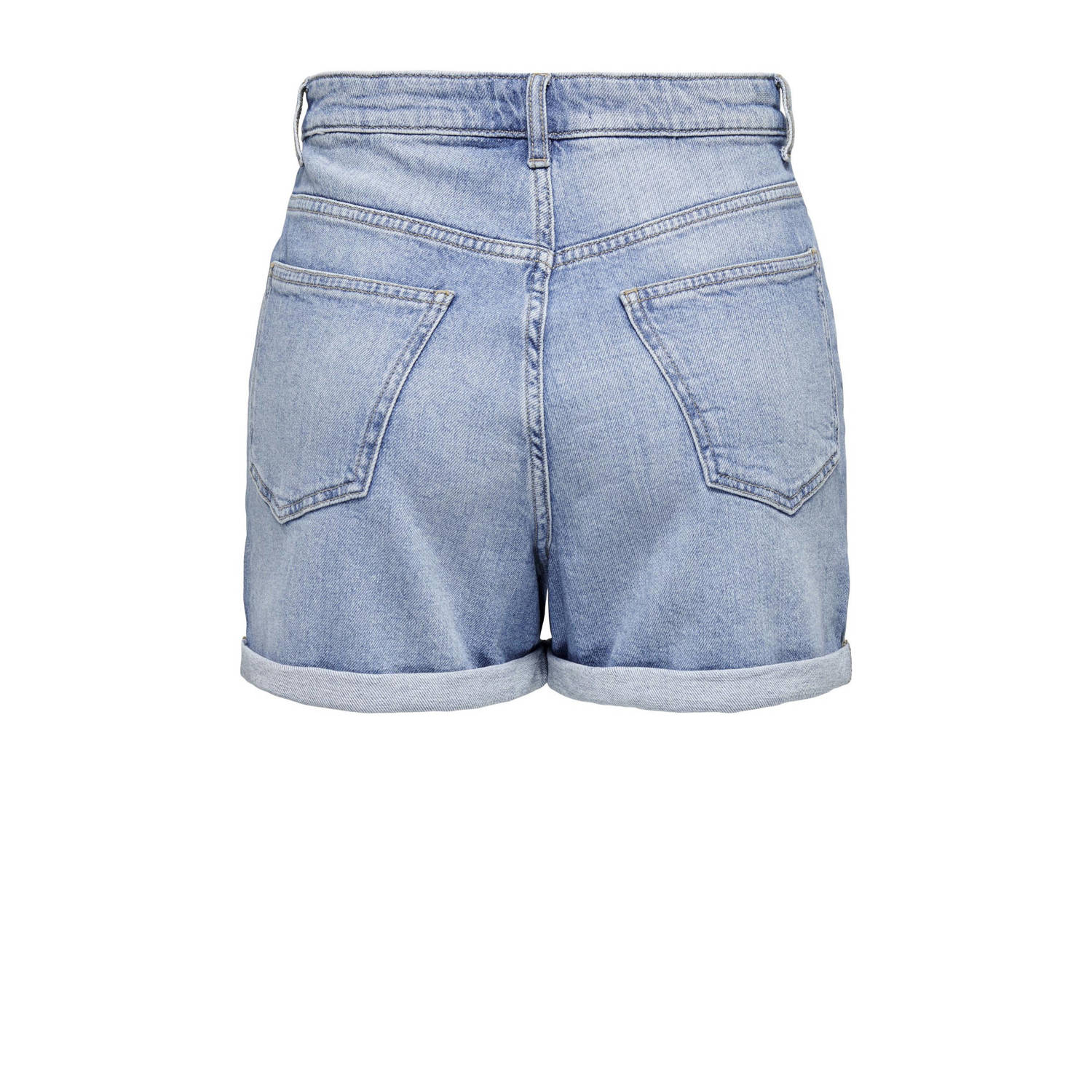 ONLY regular fit short ONLJOSEPHINE light blue denim