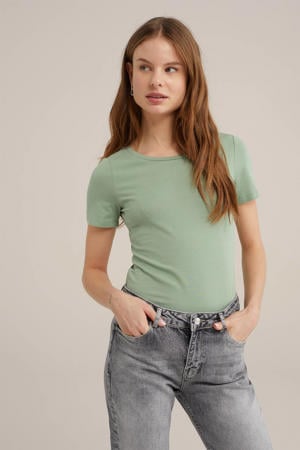 T-shirt mintgroen