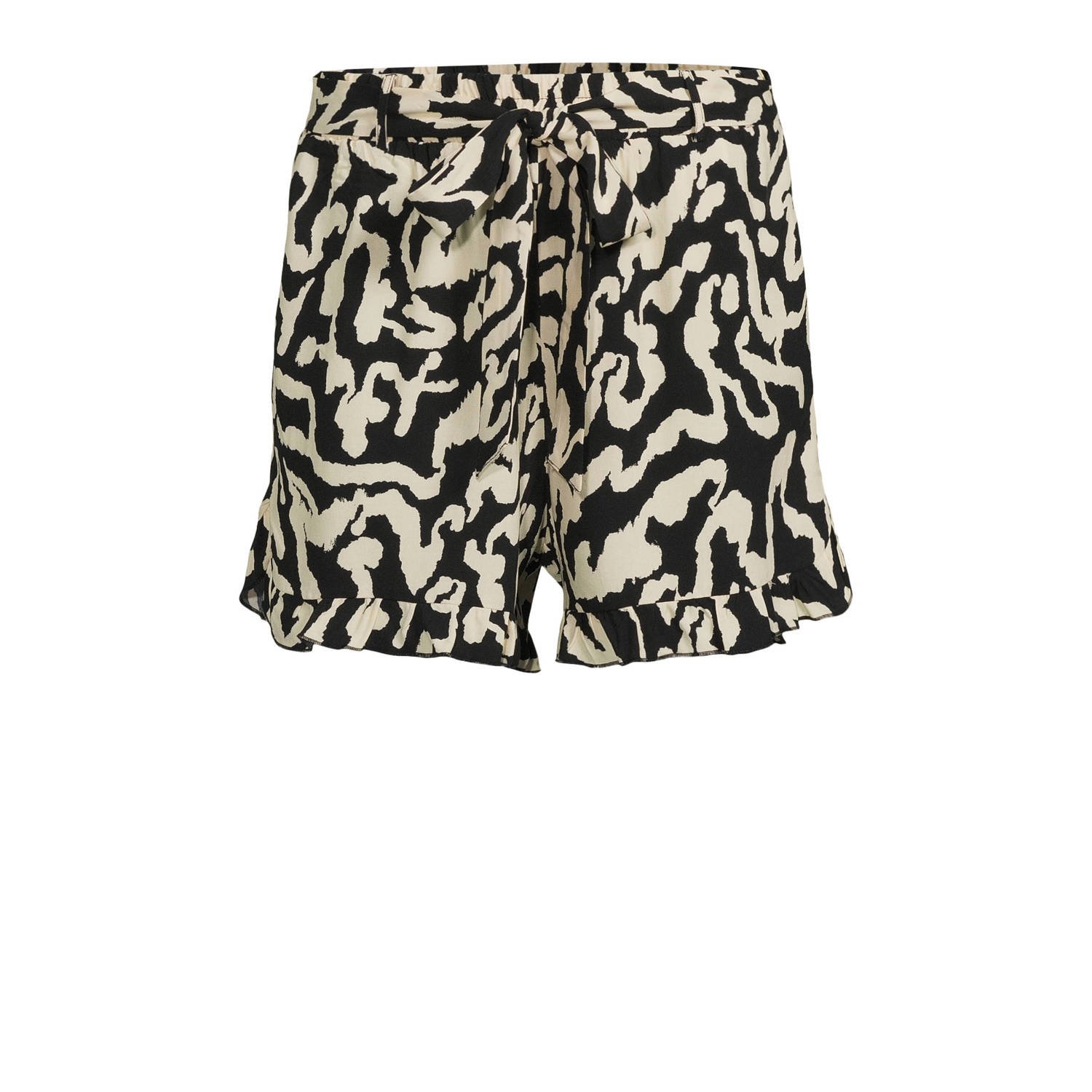ONLY high waist loose fit short met all over print