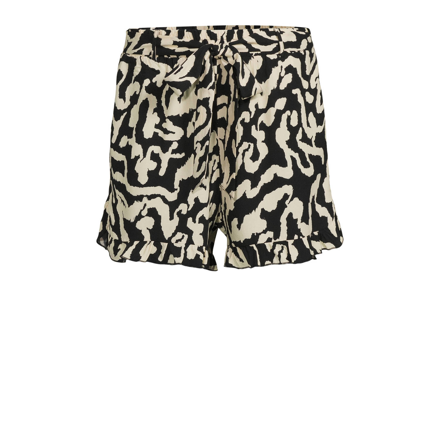 ONLY high waist loose fit short met all over print