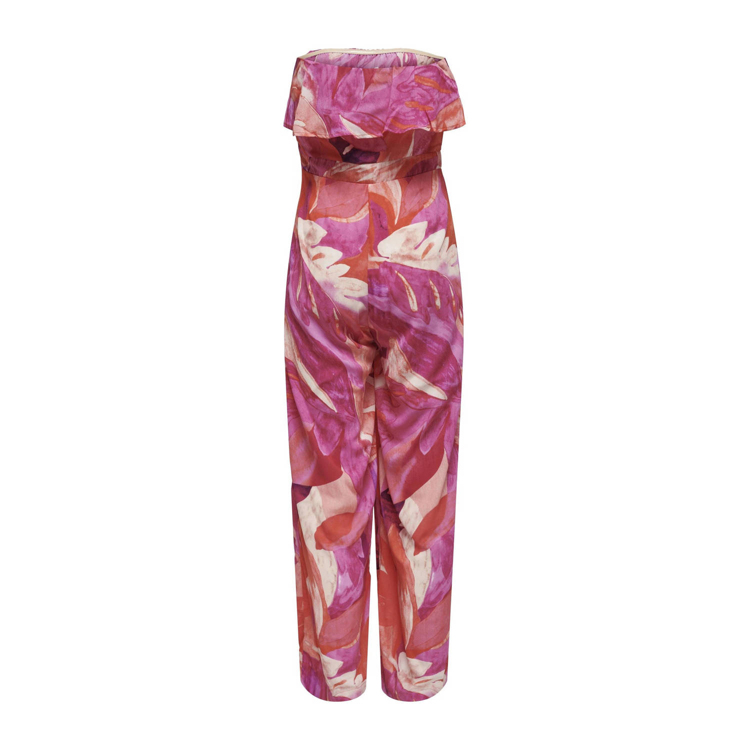 ONLY jumpsuit met all over print paars roze
