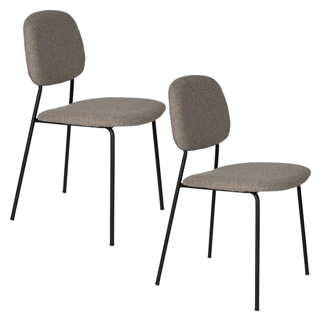 Housecraft Living eetkamerstoel (set van 2) Roos