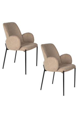 eetkamerstoel (set van 2) Tjarda