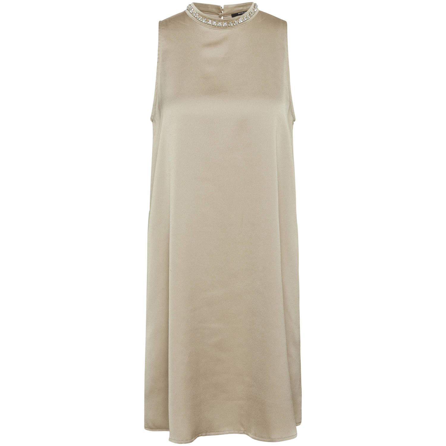 Bruuns Bazaar Elegante A-lijnjurk Beige Dames
