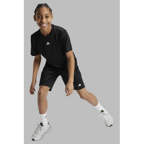 adidas Sportswear Junior voetbalshirt training zwart/wit afbeelding