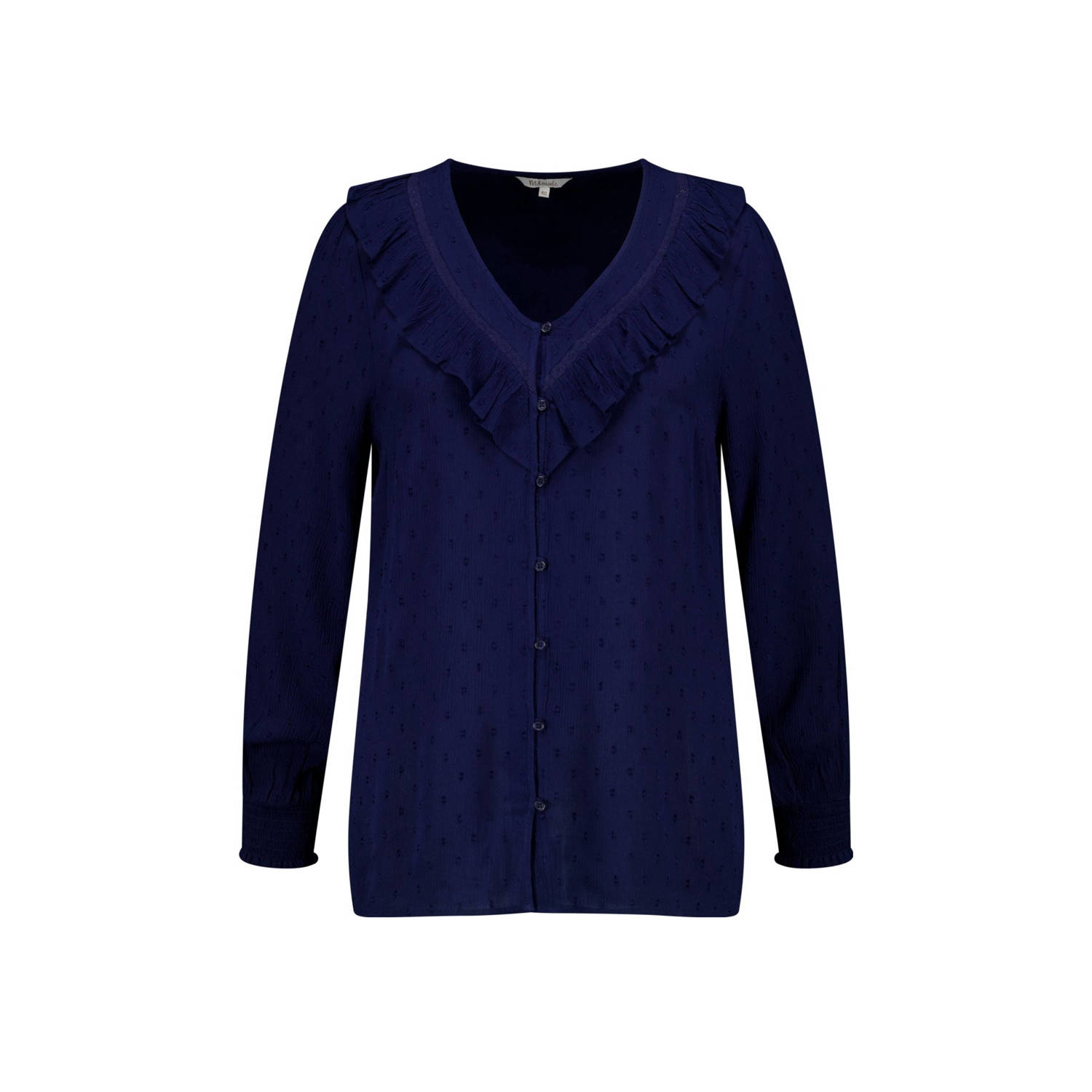 MS Mode blouse donkerblauw