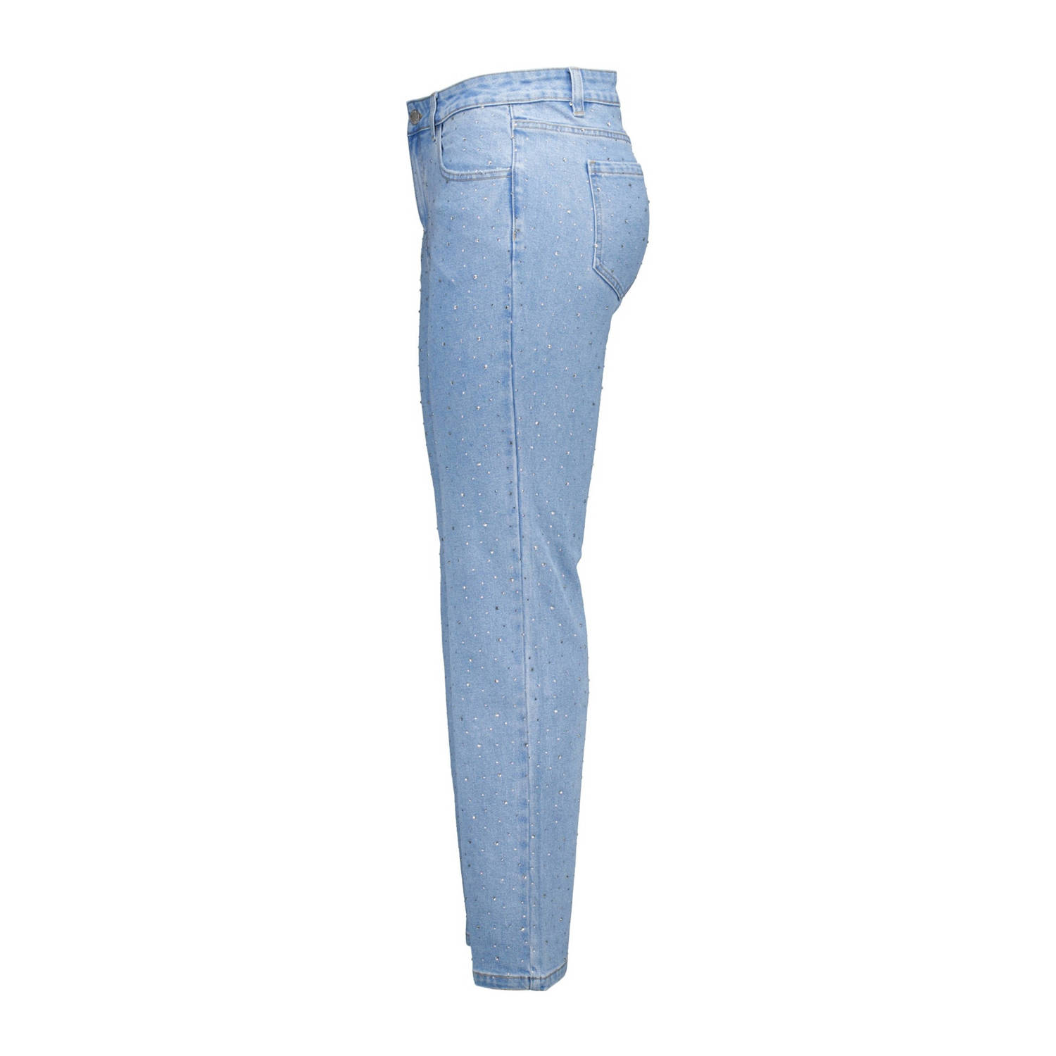MS Mode straight jeans light blue denim