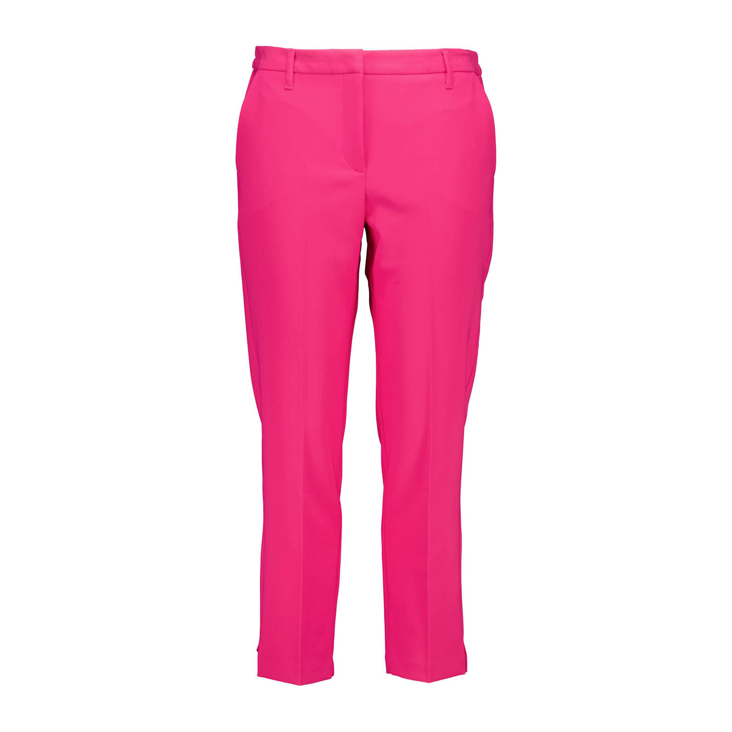 MS Mode straight fit pantalon roze