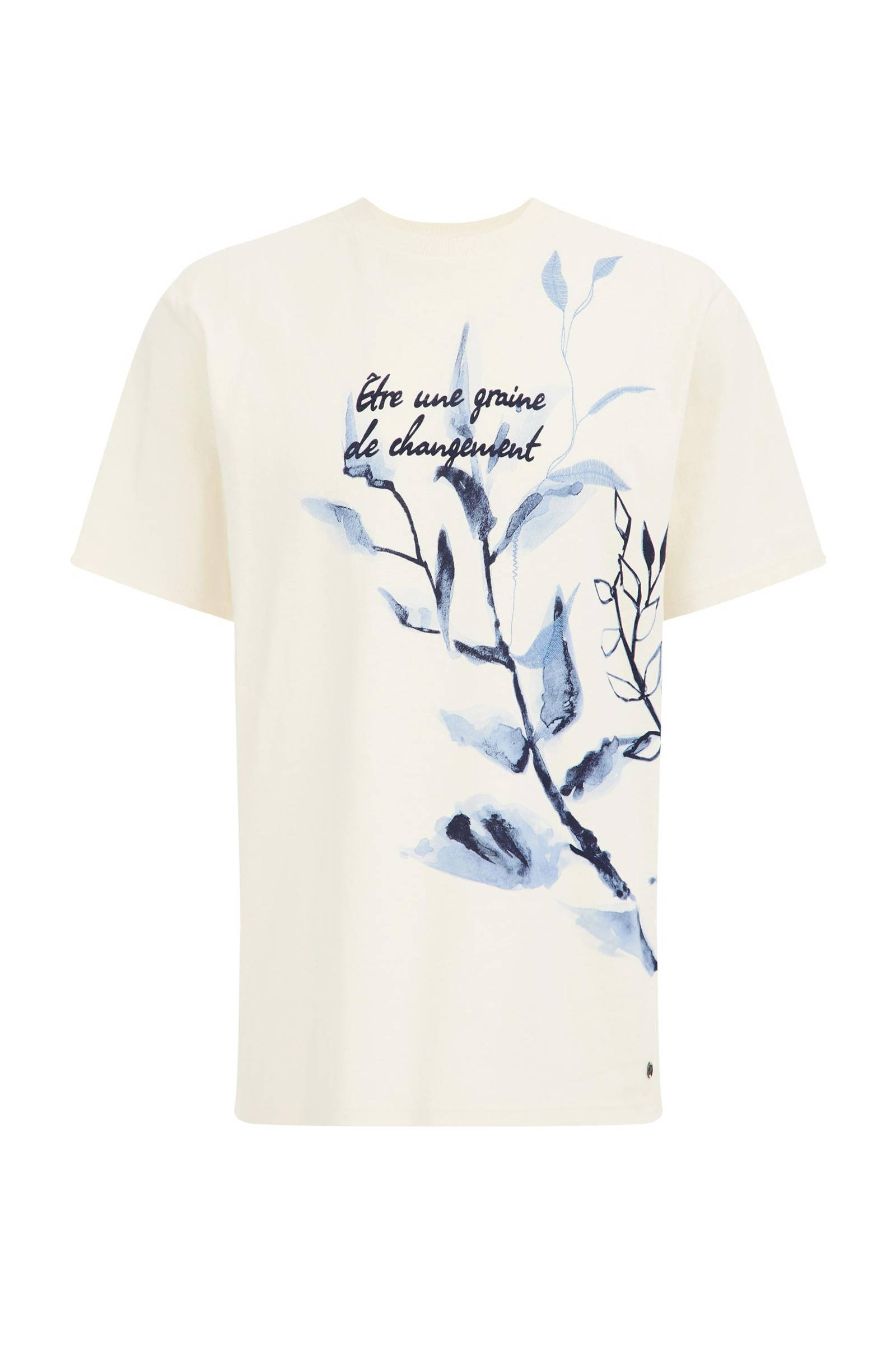 WE Fashion oversized T shirt met printopdruk wit wehkamp