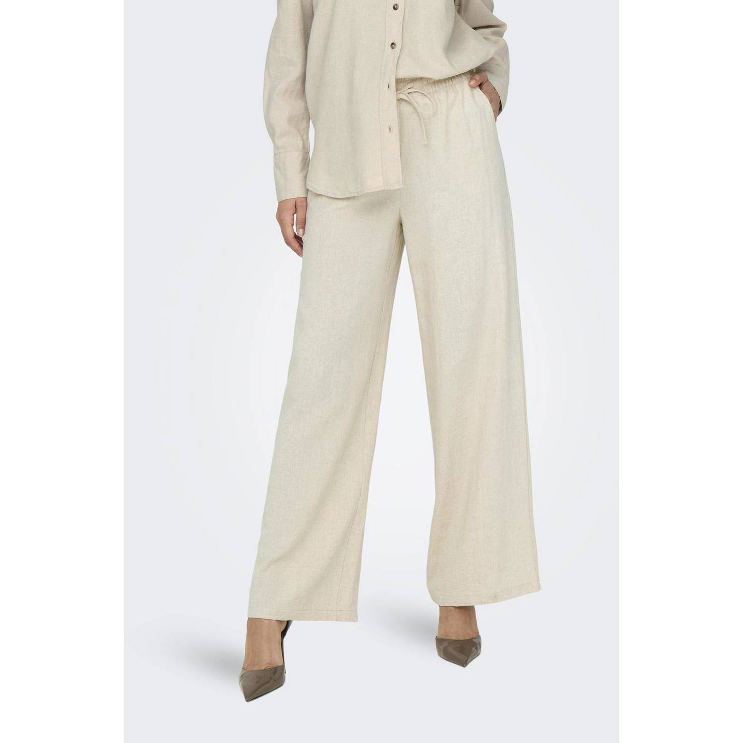 JDY high waist loose fit broek SAY