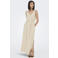 JDY maxi jurk JDYSAY met linnen beige