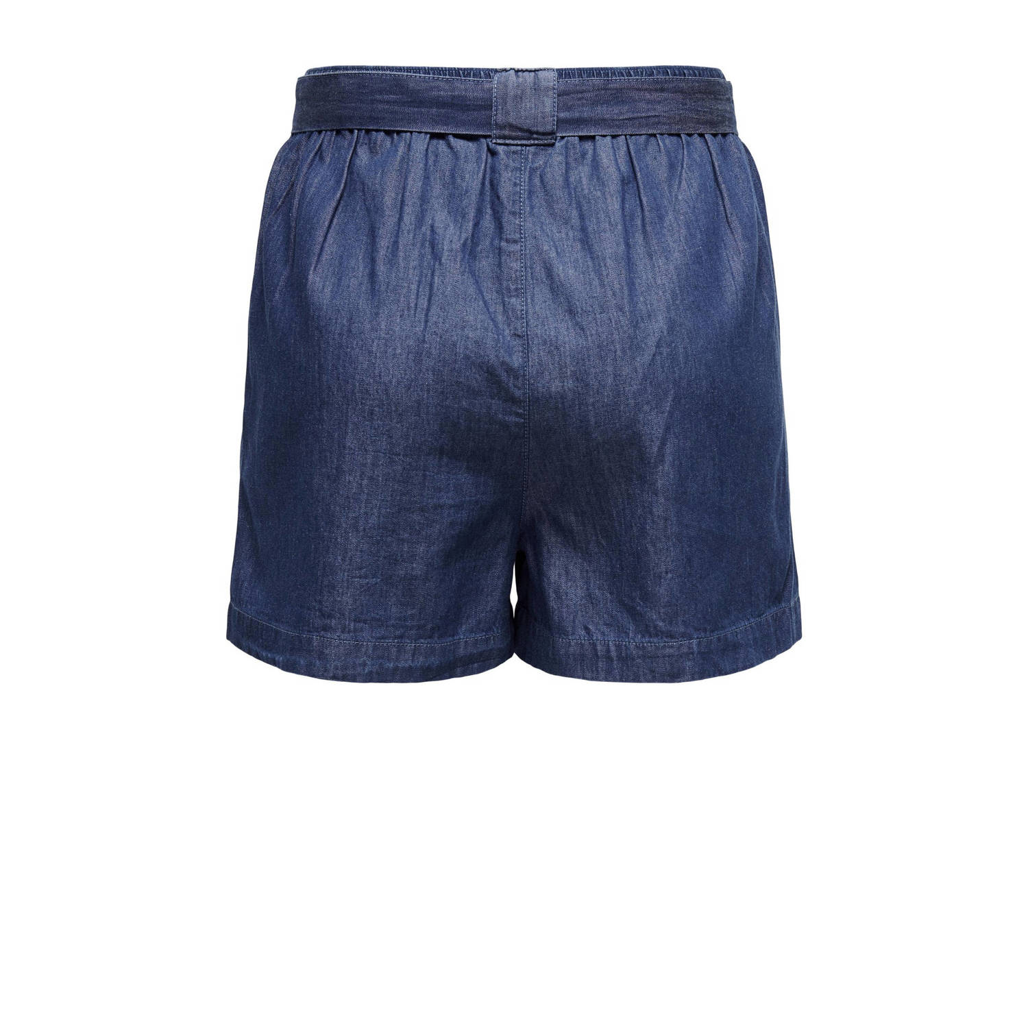 JDY straight fit short dark blue denim