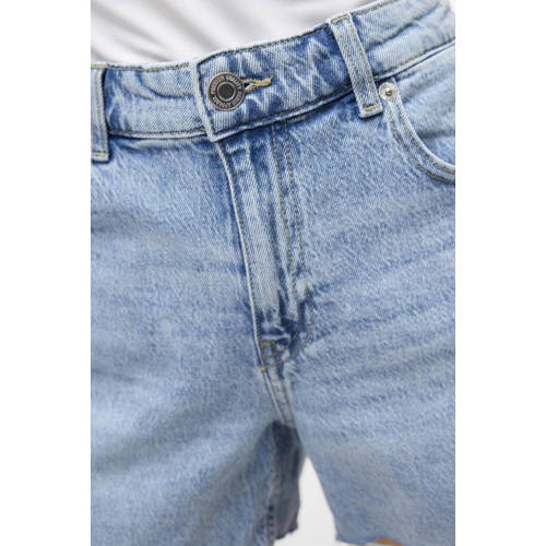 VERO MODA regular korte broek VMTESS light blue denim afbeelding