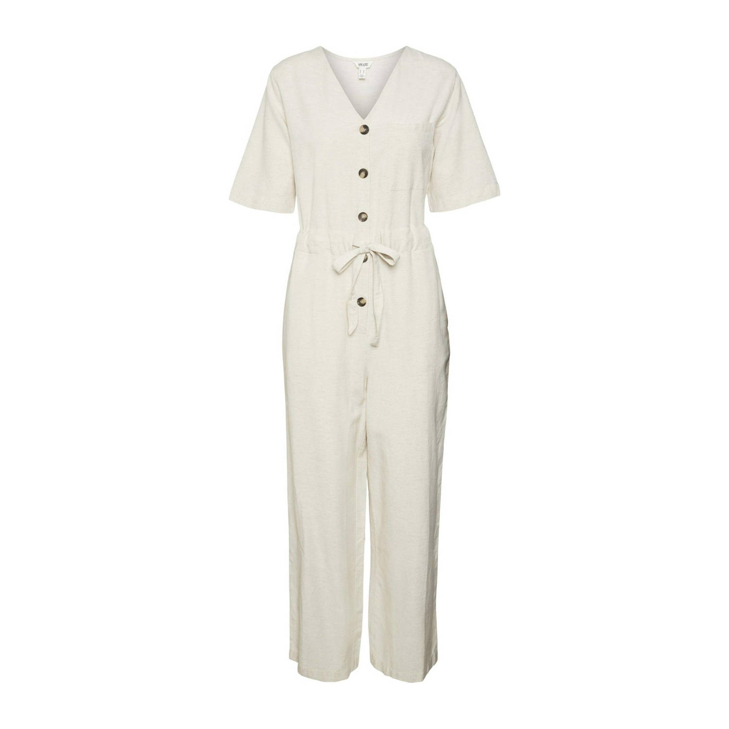 Aware Jumpsuit met tunnelkoord model 'JAZZLYN'