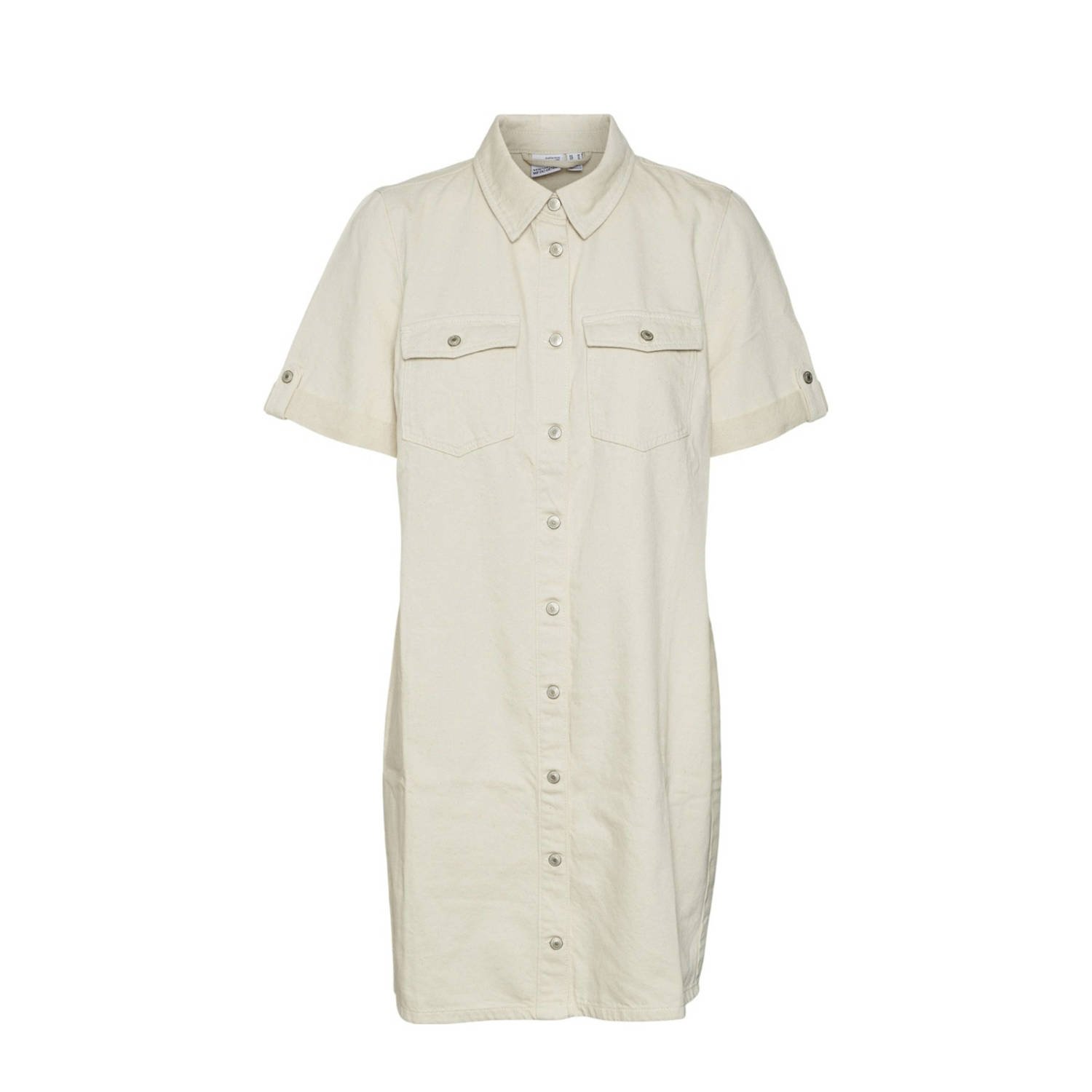 VERO MODA spijkerjurk VMJENNIE ecru