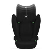 thumbnail: Cybex Solution B i-Fix Volcano autostoel (groep 2/3) - Black