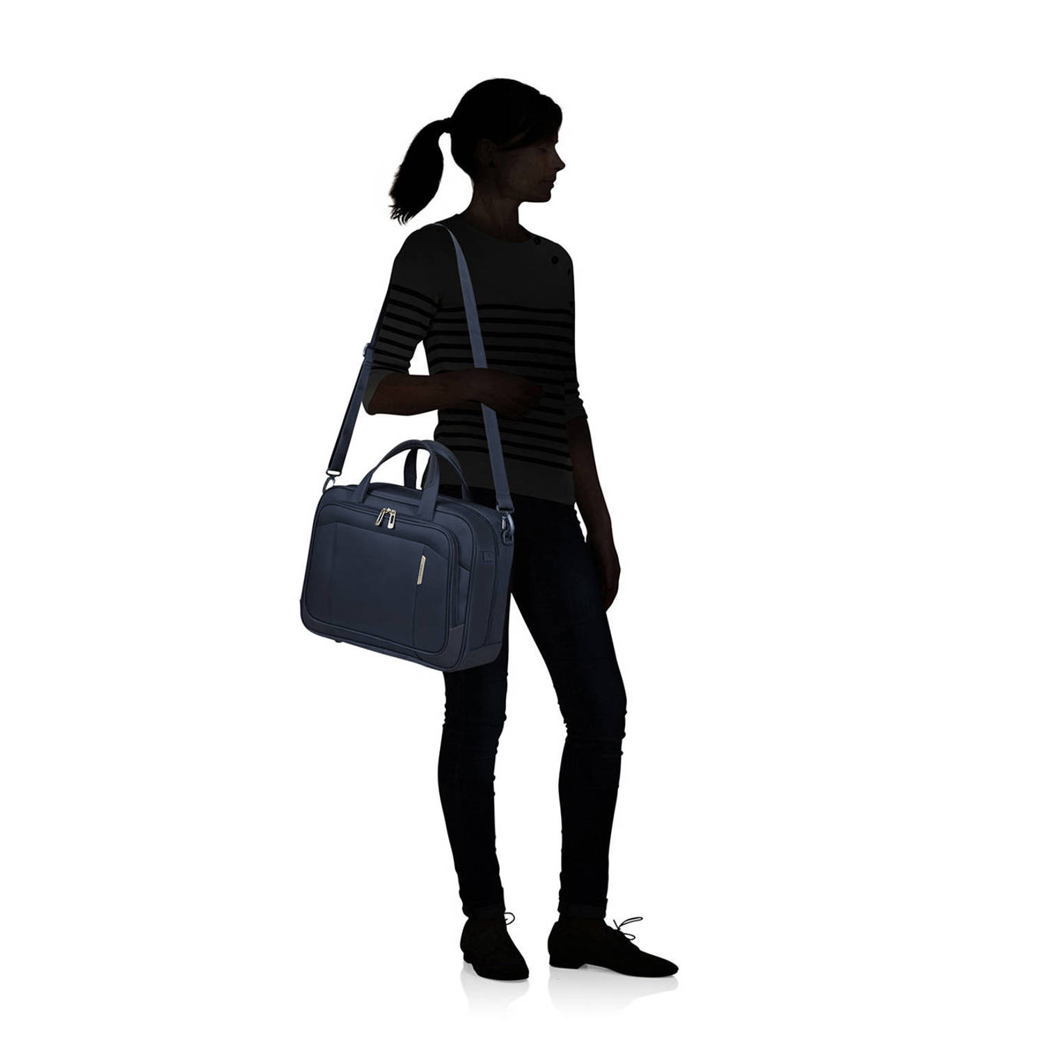 Samsonite 15.6 inch laptoptas Respark donkerblauw