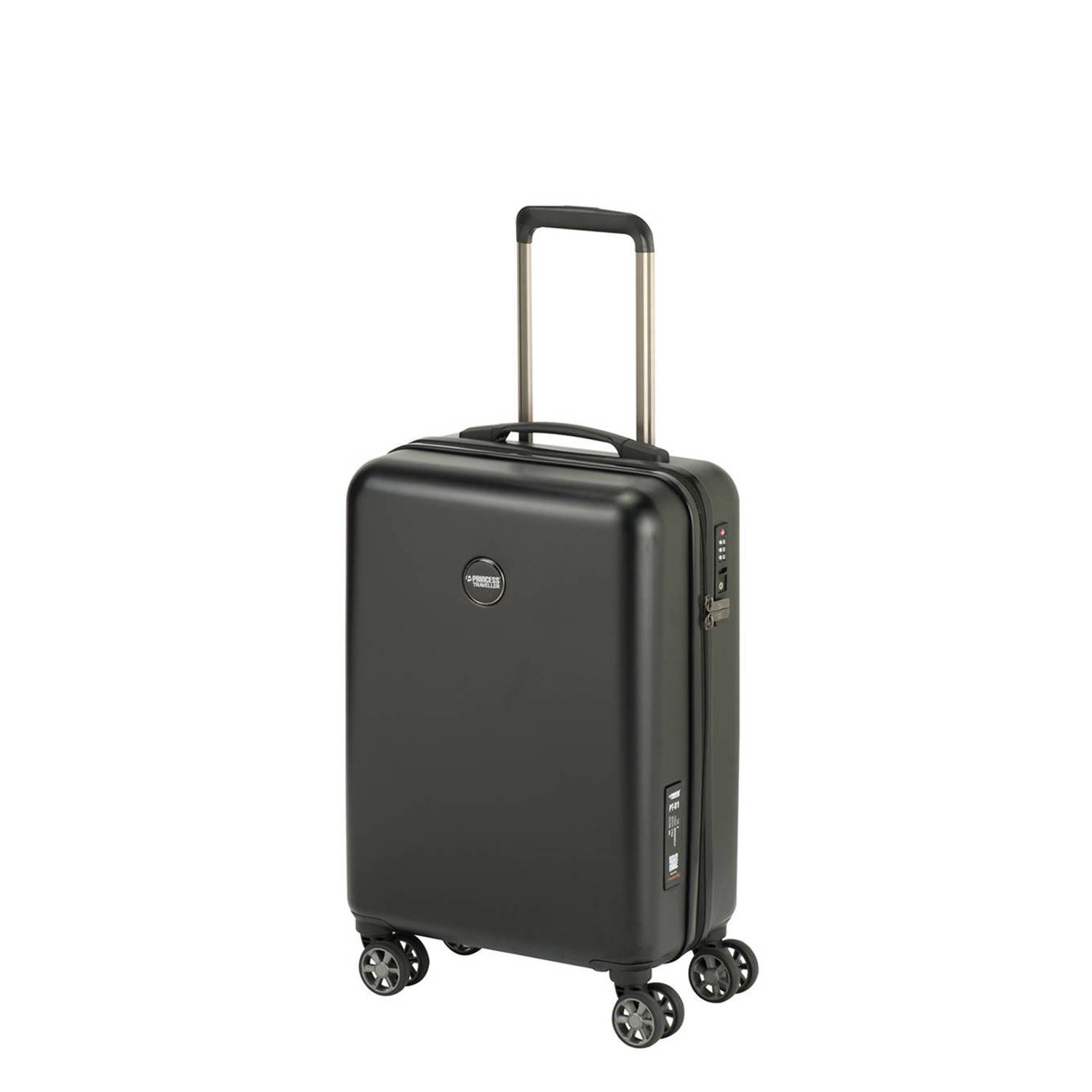 Princess Traveller trolley PT-01 Deluxe 55 cm. zwart