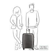 thumbnail: Travelite  trolley Aire Base 67 cm. blauw