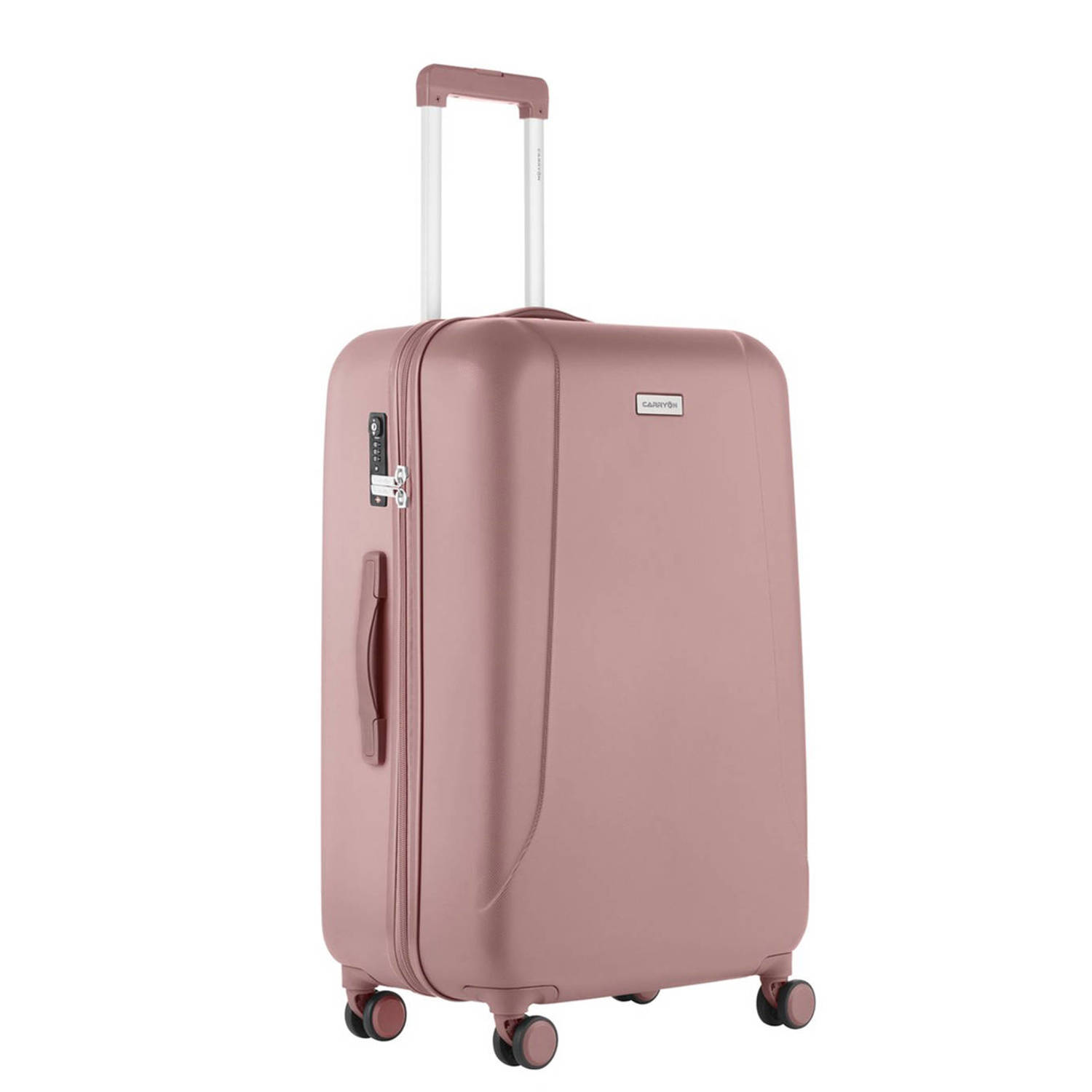 CarryOn kofferset Skyhopper 55 + 78 cm. roze