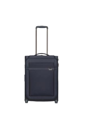 trolley Airea Upright 55 cm. Expandable donkerblauw