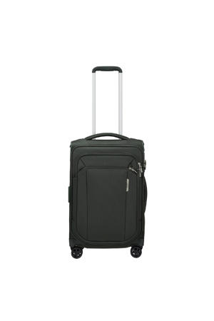 trolley Respark 55 cm. Expandable donkergroen