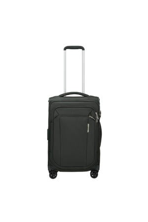 trolley Respark 55 cm. Expandable donkergroen
