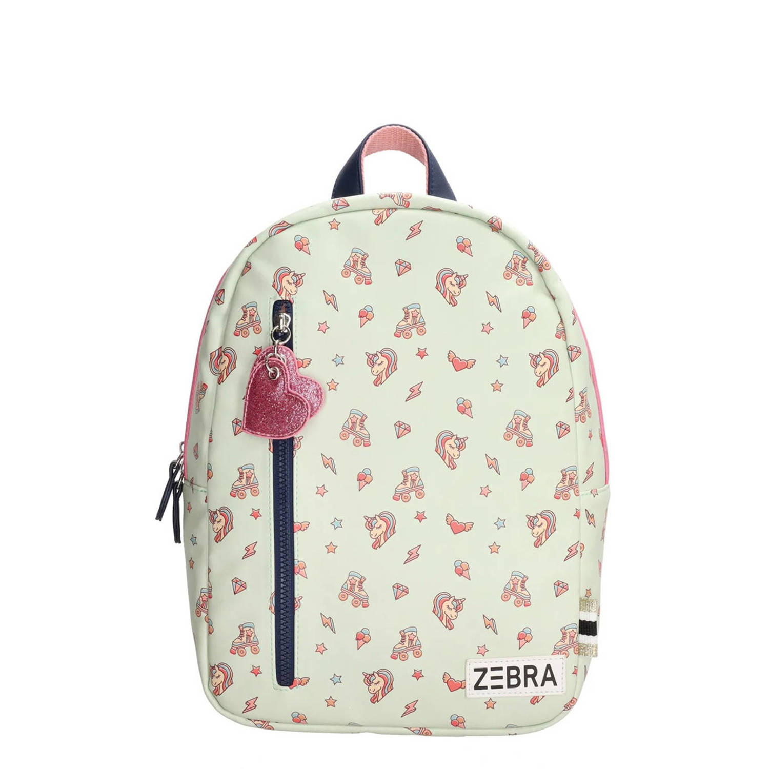 Zebra Trends rugzak Unicorn mintgroen