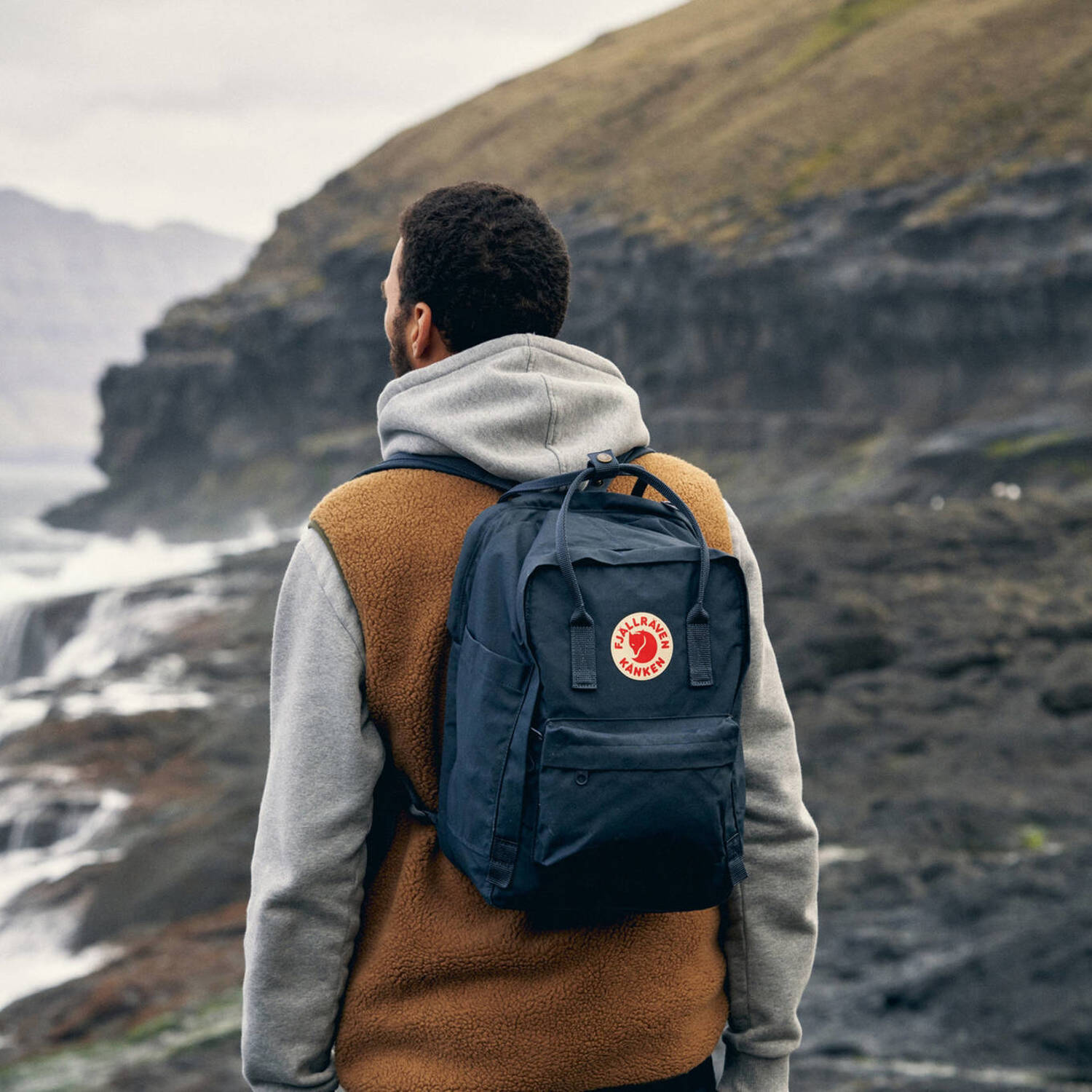 Fjällräven 17 inch rugzak Kanken zwart