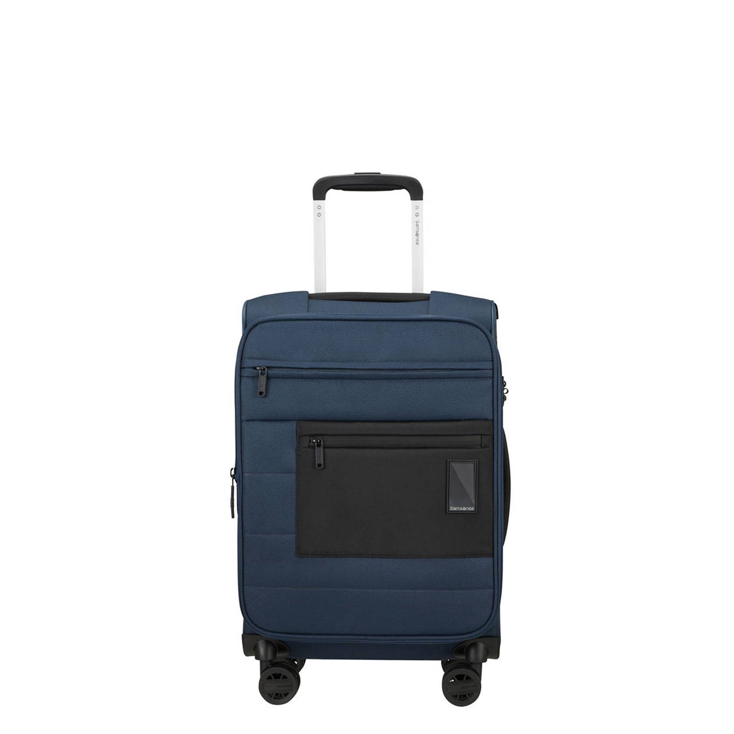 Samsonite trolley Vaycay 55 cm. Expandable donkerblauw