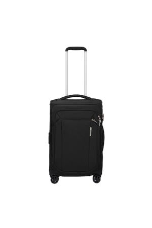 trolley Respark 55 cm. Expandable zwart