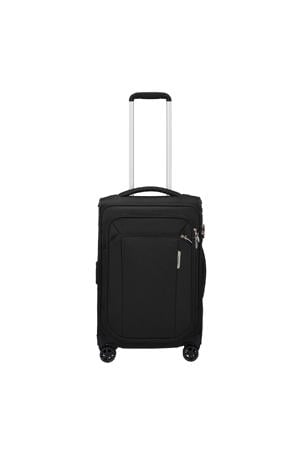trolley Respark 55 cm. Expandable zwart