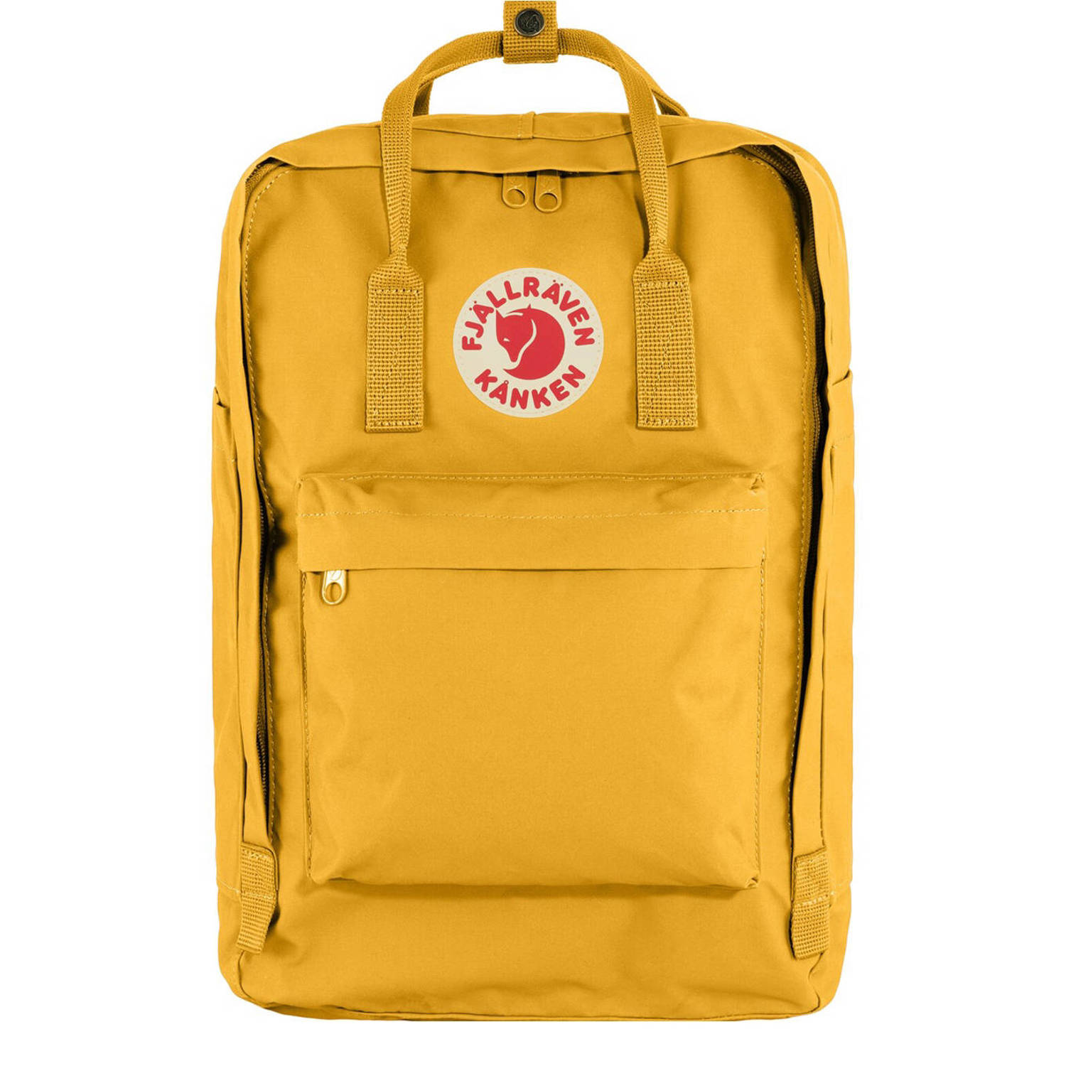 Fjällräven 17 inch rugzak Kanken geel