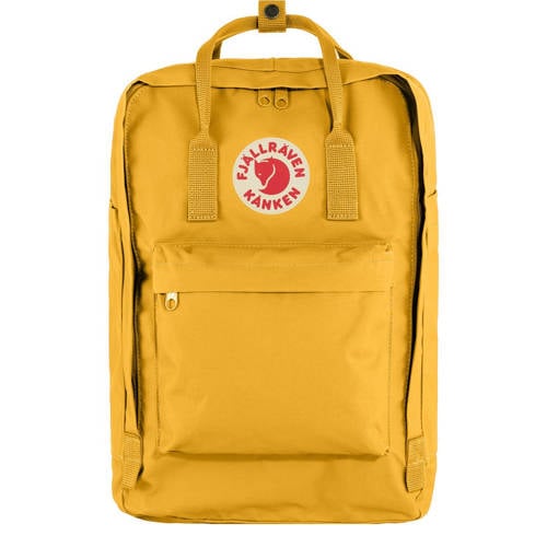 Fjällräven 17 inch rugzak Kanken geel afbeelding