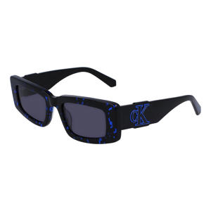 zonnebril CKJ23609S zwart/blauw