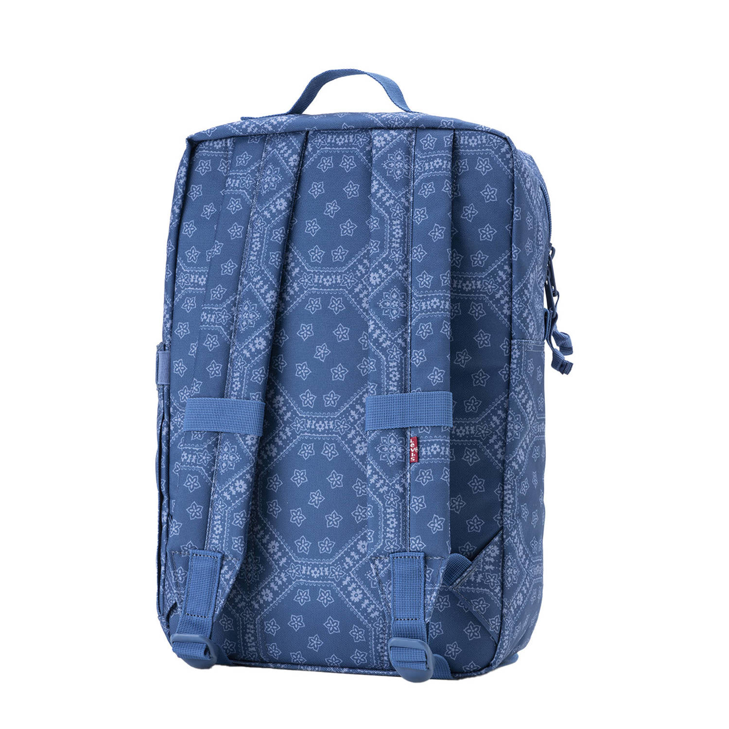 Levi's rugzak L-Pack met paisley print blauw