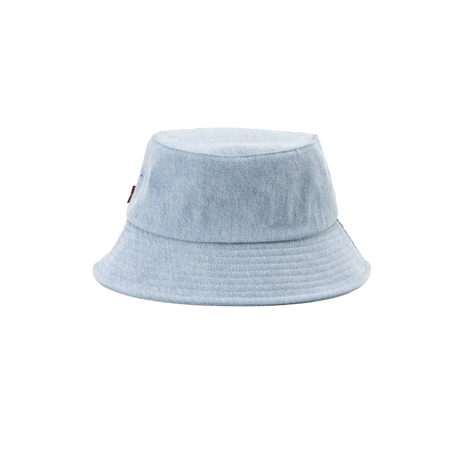 Levi's denim bucket hat lichtblauw