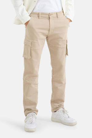 loose fit cargo broek sand
