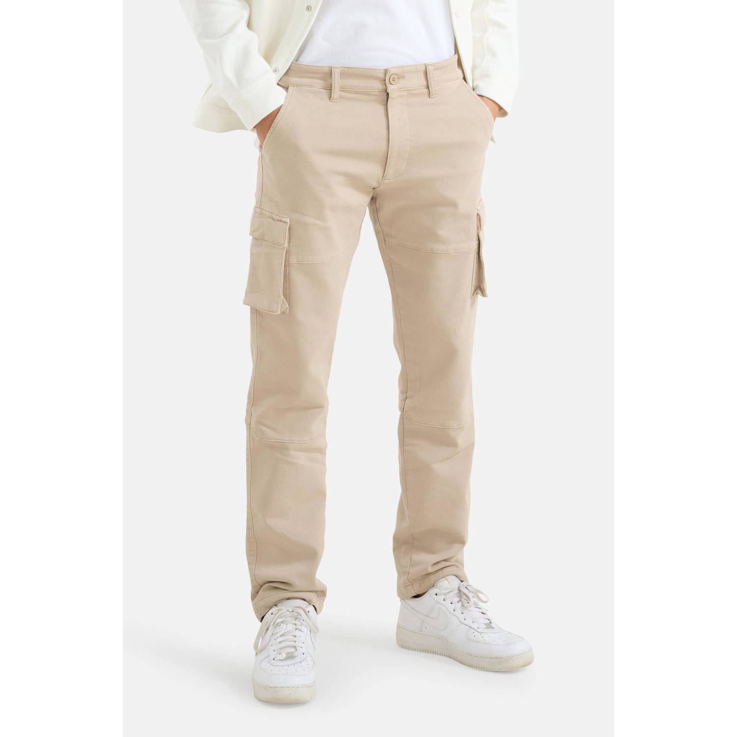 Shoeby loose fit cargo broek sand