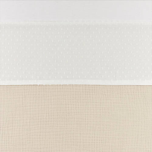 Meyco wieglaken plume offwhite afbeelding